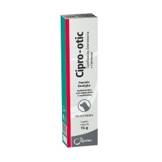 Pomada Otológica Cipro-Otic para Cães 15g
