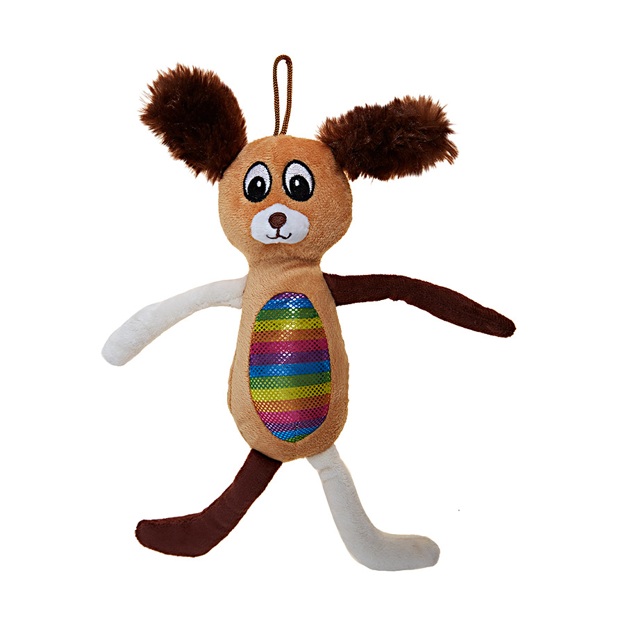 Brinquedo Home Pet Cachorrinho de Pelúcia Colorido para Cães