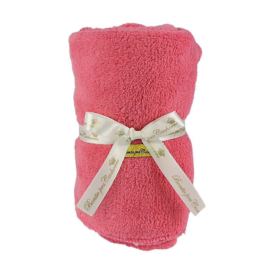 Manta Bonito pra Cachorro Fleece Chiclete