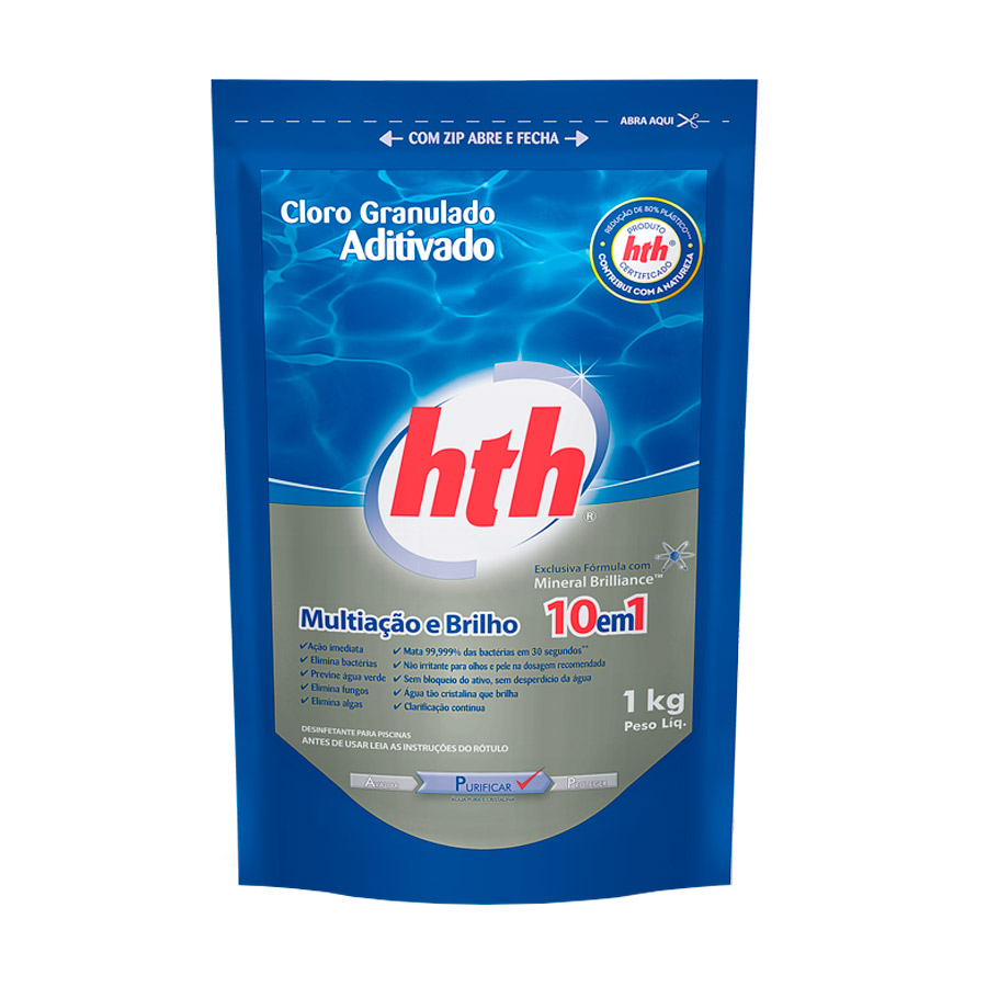 Cloro Aditivado Hth Mineral Brillance 1kg