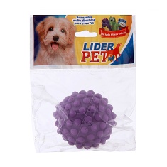 Brinquedo Líder Pet Bola Cravo para Cães - Cores Sortidas