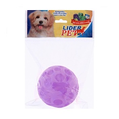 Brinquedo Líder Pet Bola Lunar para Cães - Cores Sortidas
