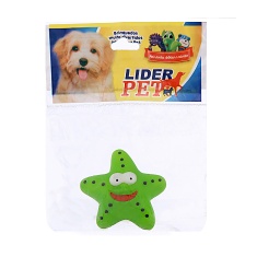 Brinquedo Líder Pet Estrela do Mar para Cães - Cores Sortidas
