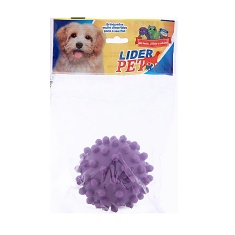 Brinquedo Líder Pet Bola Mamona para Cães - Cores Sortidas