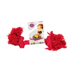 Brinquedo para Cães Dental Bone de Algodão Furacão - Cores Sortidas