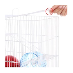 Gaiola Monaco com Escada para Hamster Lilás