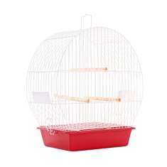 Gaiola para Pássaros Arco Top Vermelha Monaco