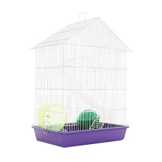 Gaiola Monaco Castelo para Hamster Lilás