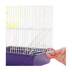 Gaiola Monaco Top para Hamster Lilás