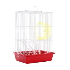 Gaiola Monaco Top para Hamster Vermelha