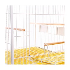 Viveiro Monaco Mini Malha Fina para Pássaros Amarelo