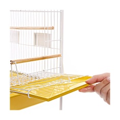 Viveiro Monaco Mini Malha Fina para Pássaros Amarelo