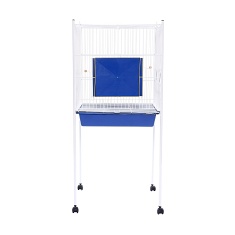 Viveiro Monaco Mini Malha Fina para Pássaros Azul