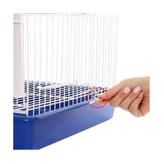 Gaiola para Calopsita Capitólio Azul Monaco