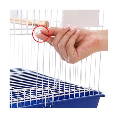 Gaiola Monaco para Calopsita Triplex Azul