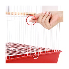 Gaiola Monaco para Calopsita Triplex Vermelha