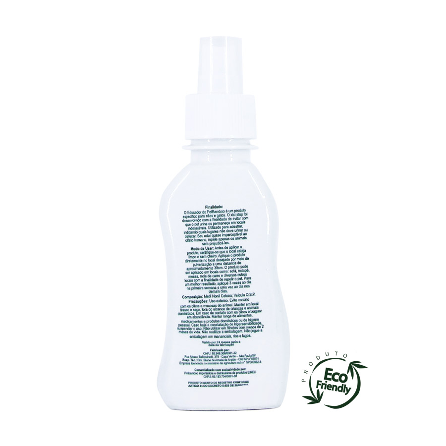 Educador PetBamboo Xixi Stop para Cães e Gatos 120ml