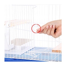 Gaiola Monaco para Chinchila Dupla Azul
