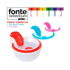 Kit 2 Fonte PetLon Colors para Cães e Gatos - 220 v