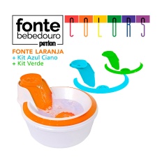 Kit 4 Fonte PetLon Colors para Cães e Gatos - 220 v