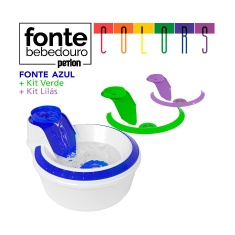 Kit 1 Fonte PetLon Colors para Cães e Gatos - 220 v