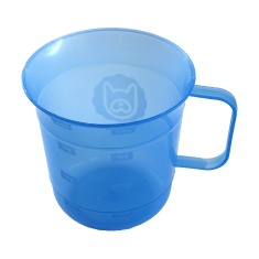 Caneca Dosadora Lilopety Azul para Cães 250ml