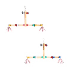 Brinquedo Passaritos Toys Para Pássaros Trapézio Mini