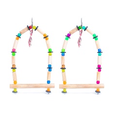 Brinquedo Passaritos Toys Balanço Arco Para Pássaros