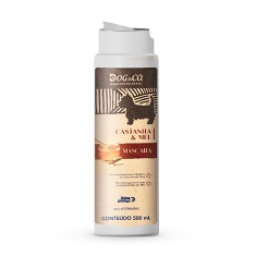 Mascara Hidratante Dog & Co Riquezas do Brasil Castanha e Mel para Cães 500ml