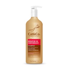 Shampoo Cat & Co Redutor de Oleosidade para Gatos - 1 L