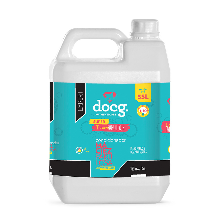 Condicionador Docg Super I Am Fabulous para Cães e Gatos