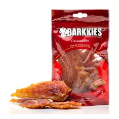 Snack Barkkies Chicken Filet para Cães 100g
