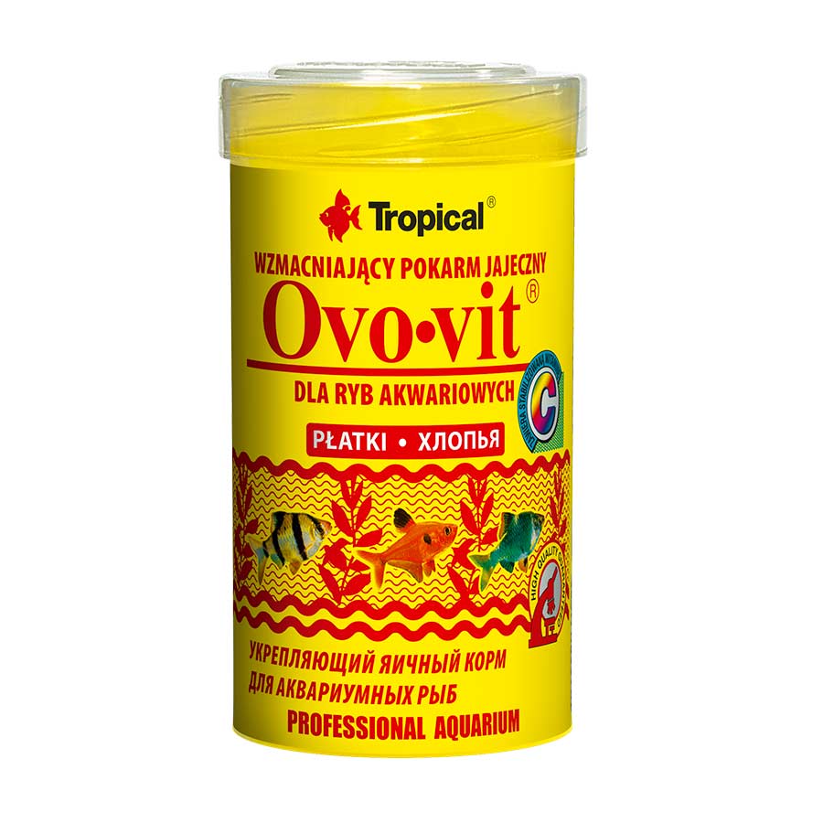 Ração Tropical Ovo Vit para Peixes