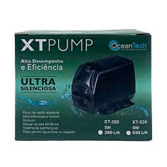 Bomba Submersa Ocean Tech XT Pump 530l/h 8W para Aquários
