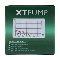 Bomba Submersa Ocean Tech XT Pump 900l/h 12W para Aquários