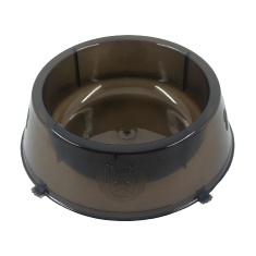 Comedouro Lilopety Patinhas Fumê para Cães 1 Litro