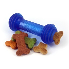Brinquedo Lilopety Ossinho Espacial Azul para Cães