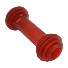 Brinquedo Lilopety Ossinho Espacial Vermelho para Cães