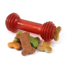 Brinquedo Lilopety Ossinho Espacial Vermelho para Cães