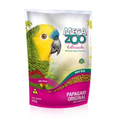Ração Extrusada Megazoo Am16 para Papagaio Mini