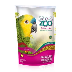 Ração Extrusada Megazoo Am16 para Papagaio Regular