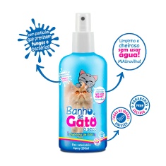 Banho a Seco Catmypet Odin para Gatos 250ml