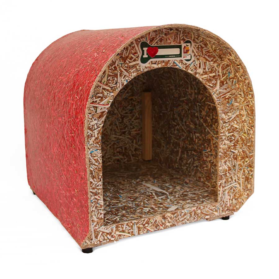 Casa Recriar Iglu Ecológica Vermelha