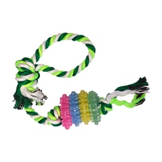Brinquedo Napi Mordedor Corda com Argolas para Cães - Cores Sortidas