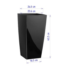 Vaso Desli Nice 45 Preto