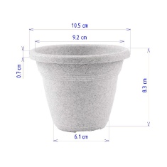 Vaso Desli Vicenza Granito