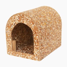 Casinha de Roedor Recriar Pet Ecológica para Mini Coelho e Chinchila