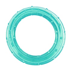 Brinquedo Art Injet Argola de Borracha 150mm para Cães - Cores Sortidas