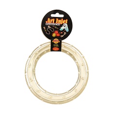 Brinquedo Art Injet Argola de Borracha 150mm para Cães - Cores Sortidas
