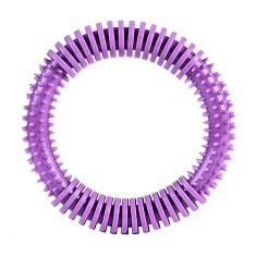 Brinquedo Art Injet Argola de Borracha Injetada 150mm com Cravo para Cães - Cores Sortidas